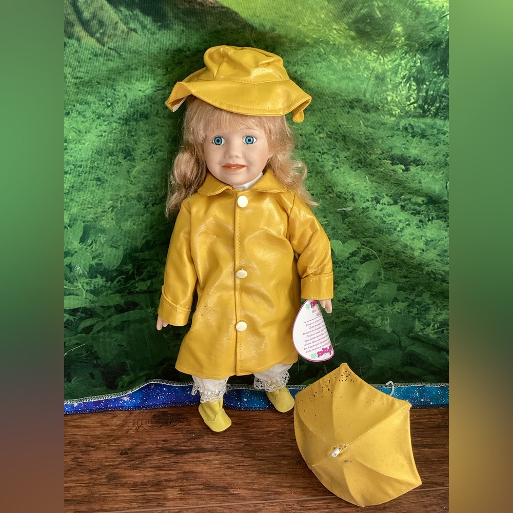 Yellow Raincoat Doll